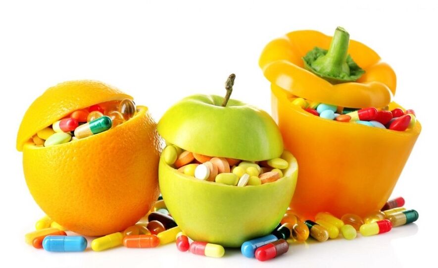 vitamīni, lai stiprinātu dārzeņus un augļus